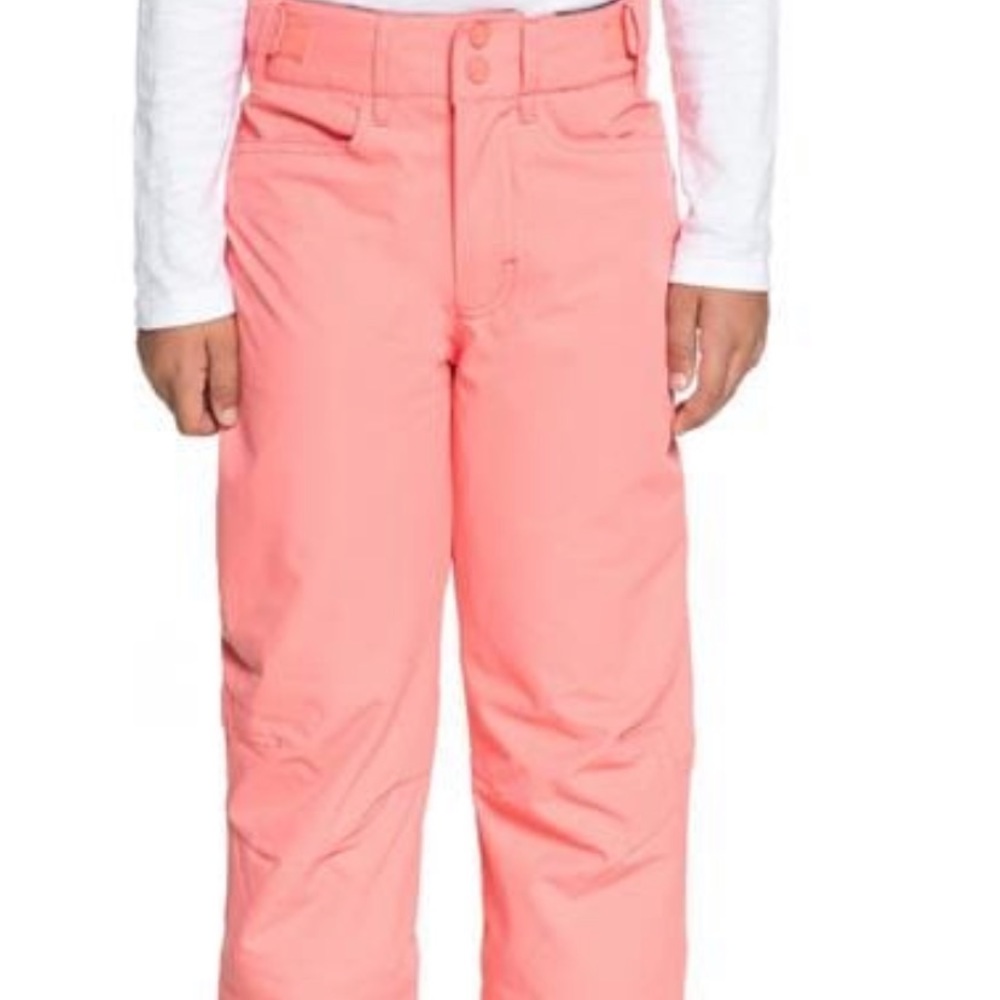 NWT Roxy girls snow SET:pants,mittens,hat. Sz sm.